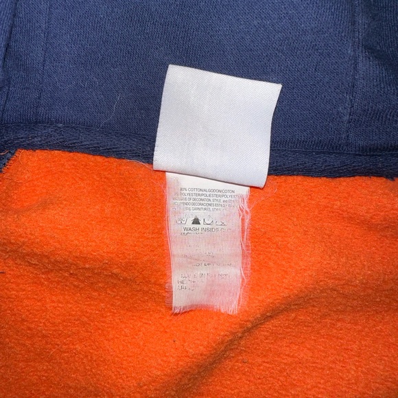 Men’s Denver Broncos zipper front Hoodie Sweatshirt XL - Picture 5 of 6